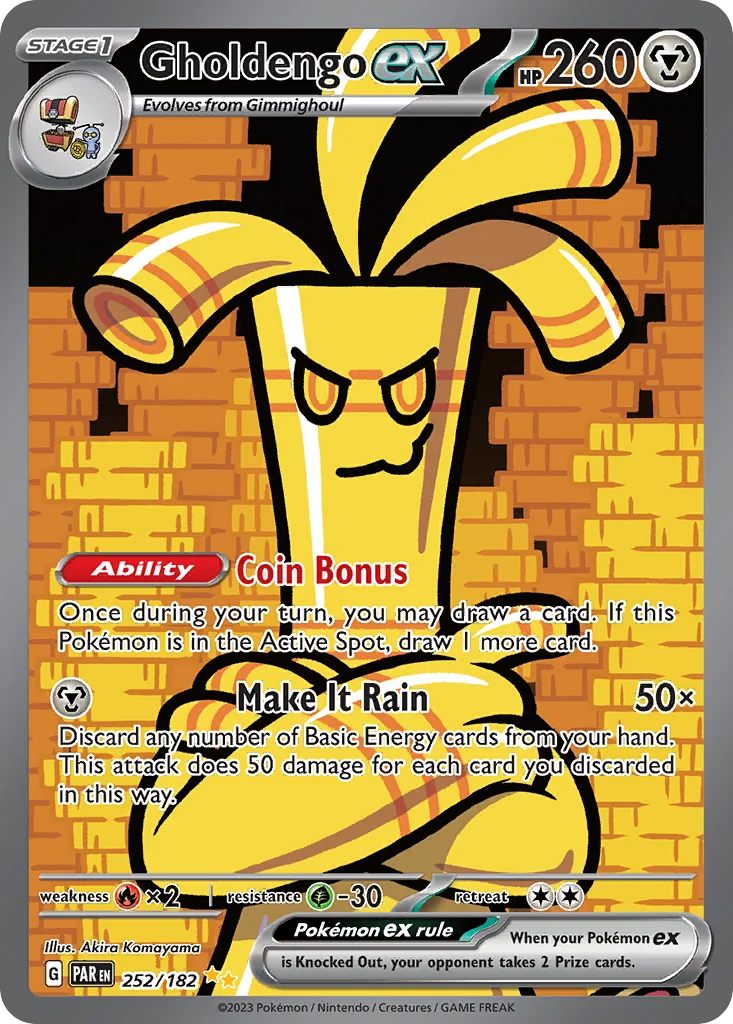 Gholdengo ex Pokemon card