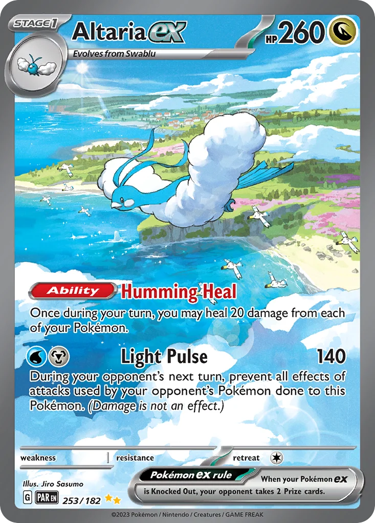 Altaria ex Pokemon card