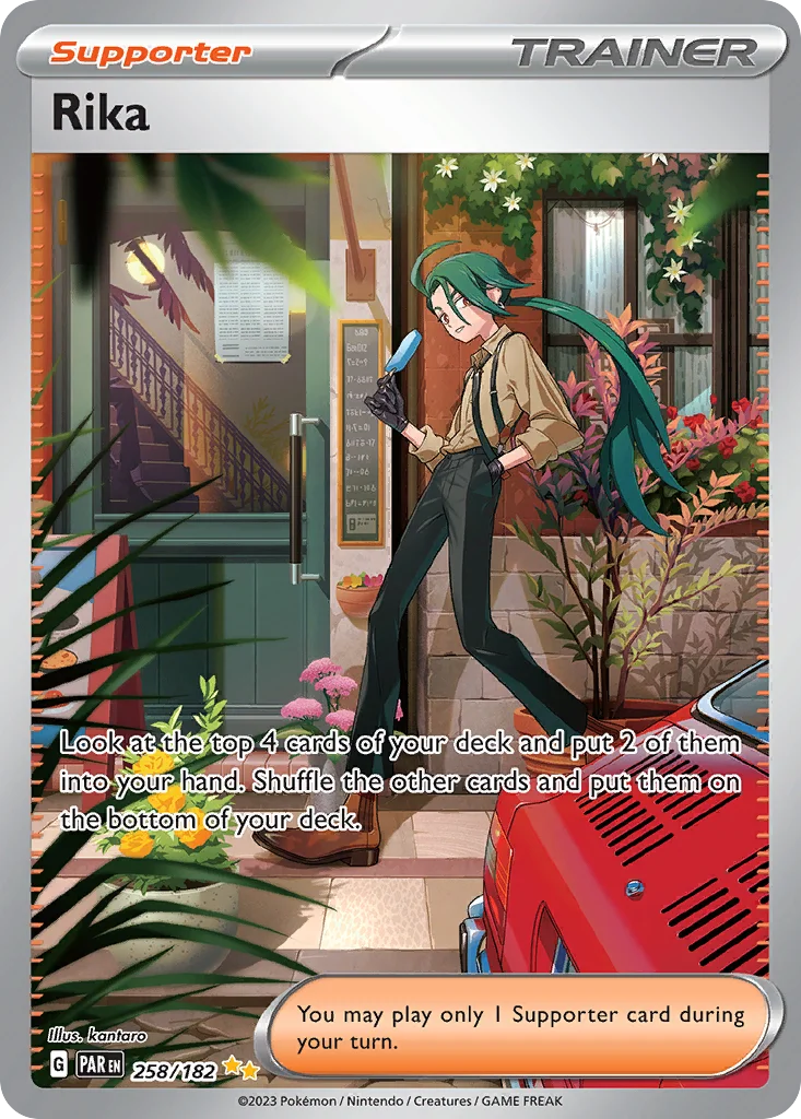 Rika Pokemon card