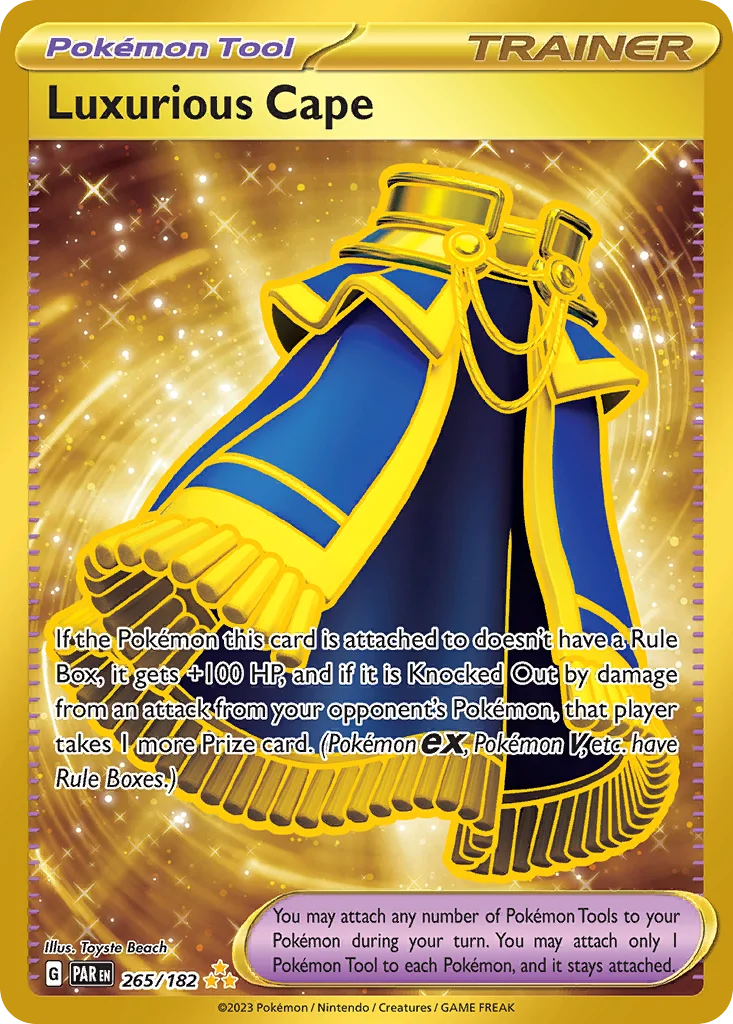 Luxurious Cape Pokemon card