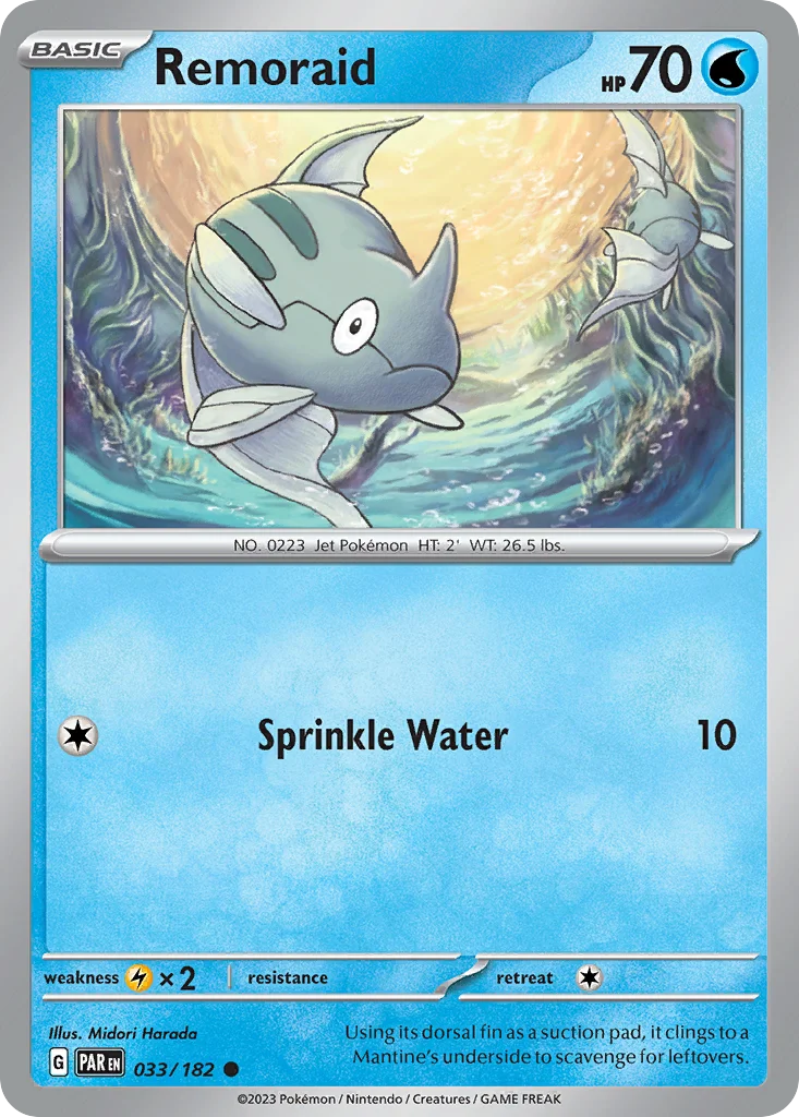 Remoraid Pokemon card