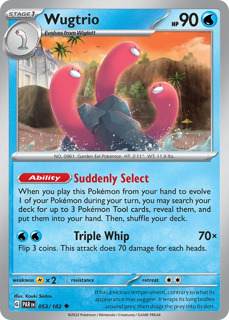 Wugtrio Pokemon card