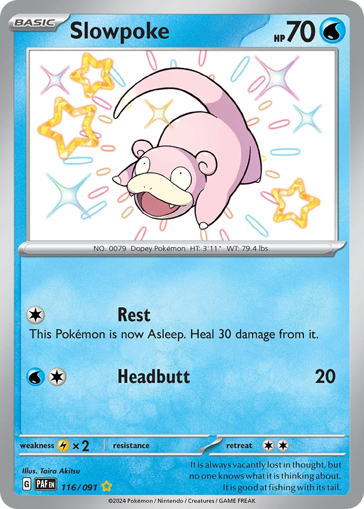 Slowpoke Pokemon card