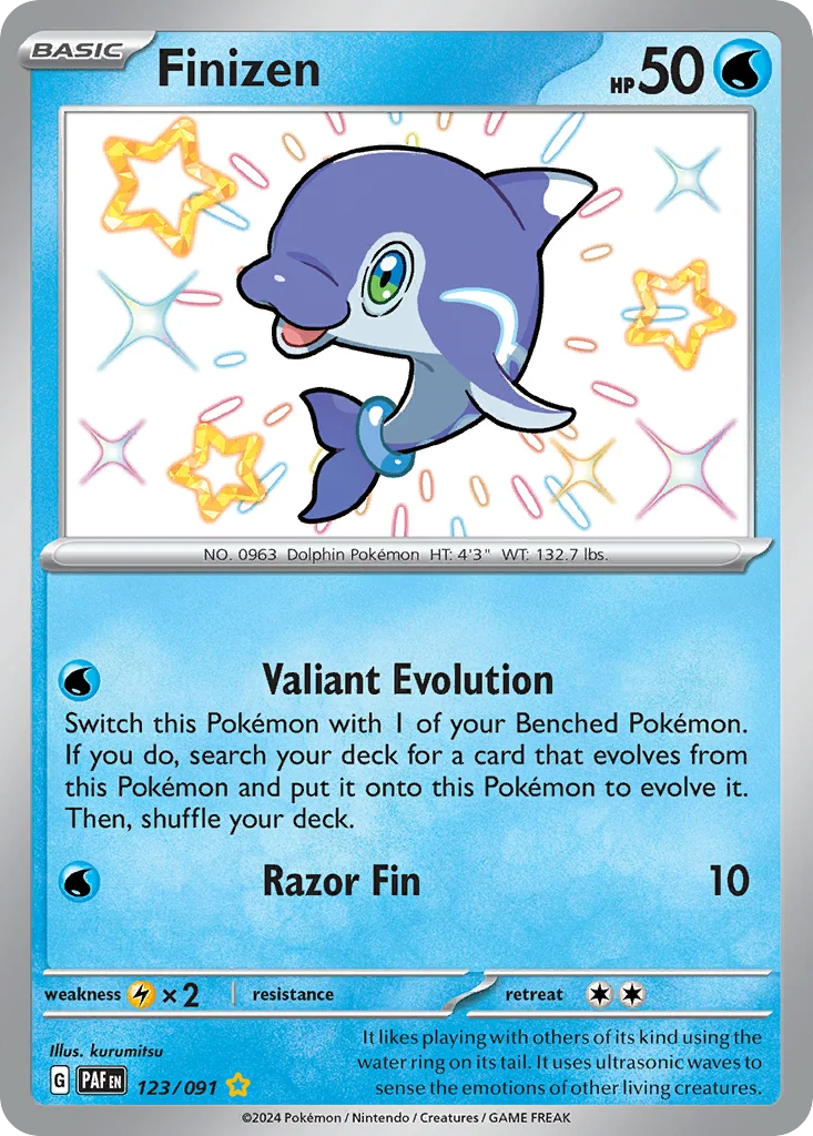 Finizen Pokemon card