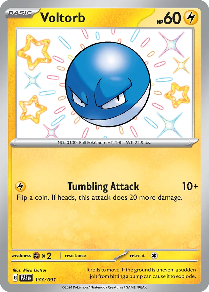 Voltorb Pokemon card