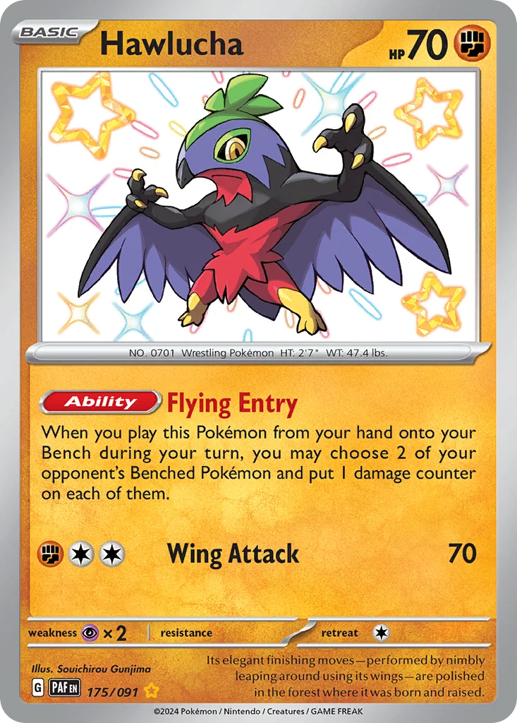 Hawlucha Pokemon card
