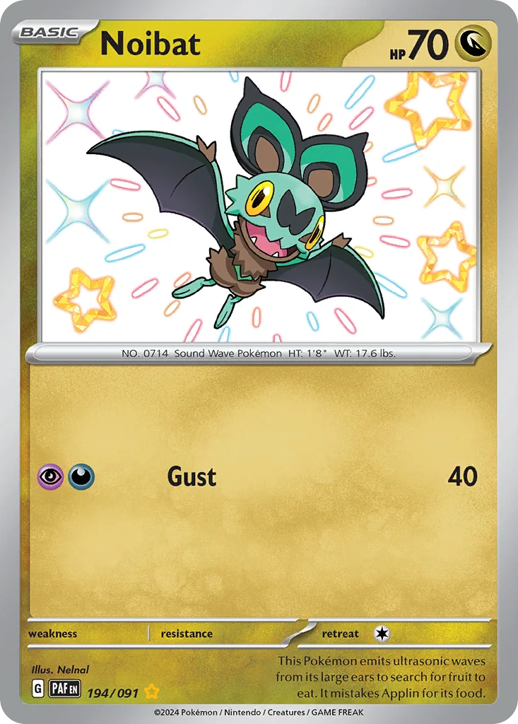 Noibat Pokemon card