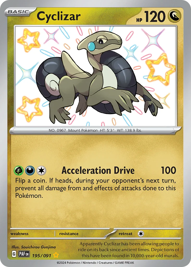 Cyclizar Pokemon card