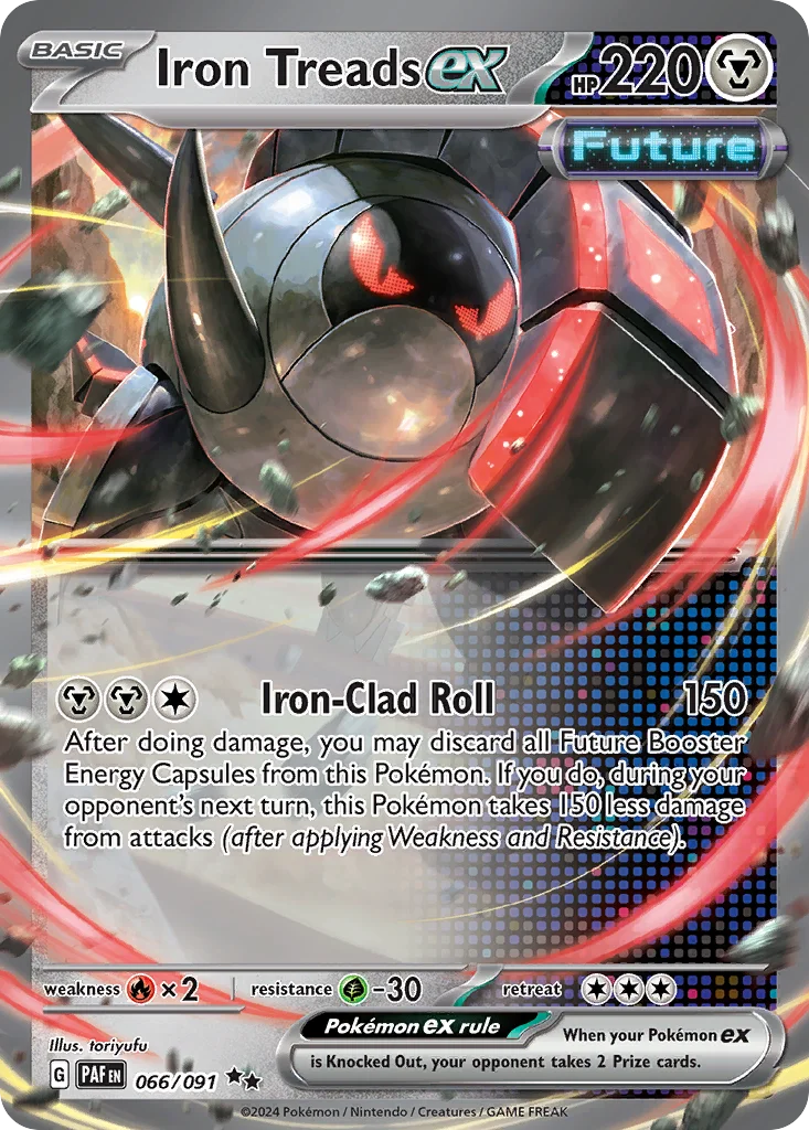 Iron Treads ex Pokemon card