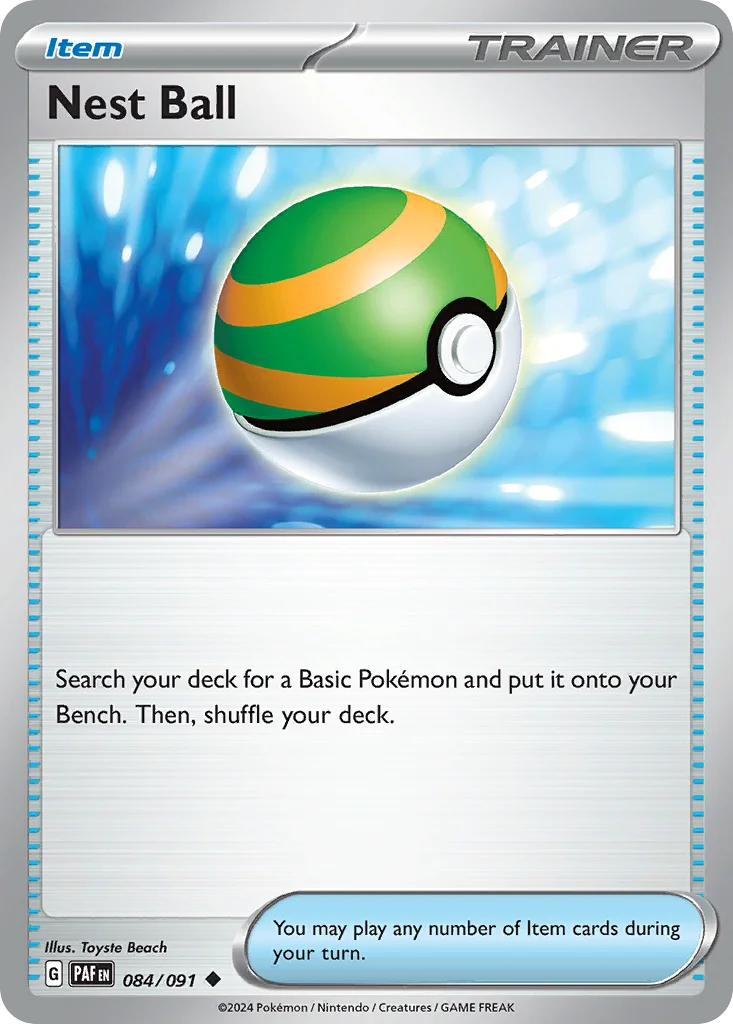 Nest Ball Pokemon card
