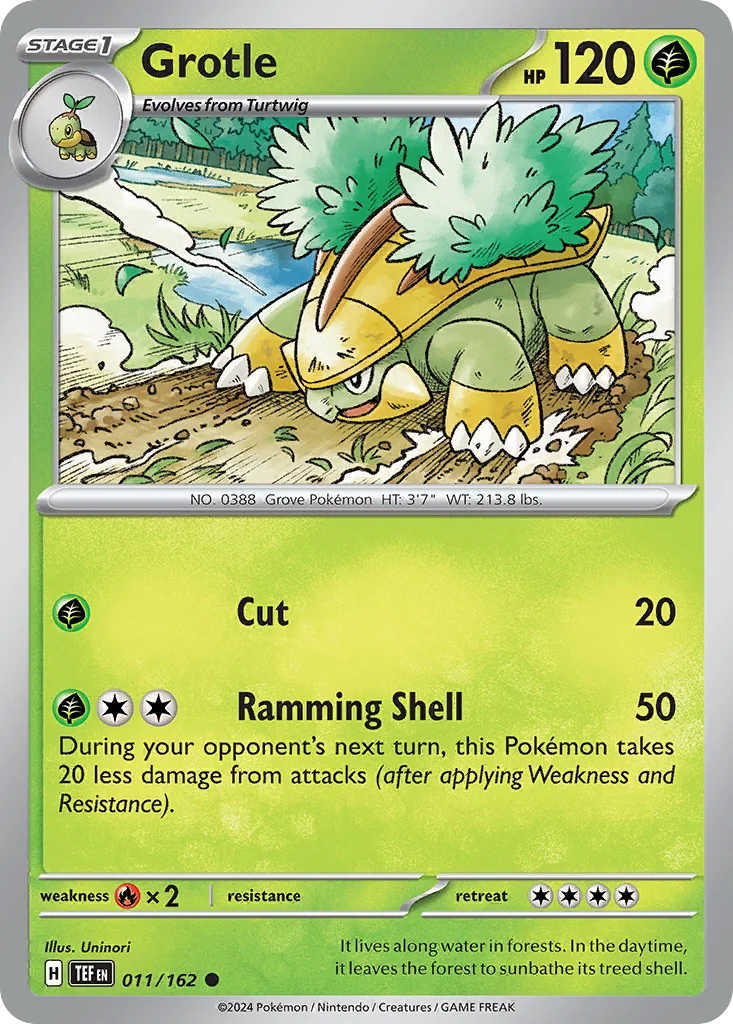 Grotle Pokemon card