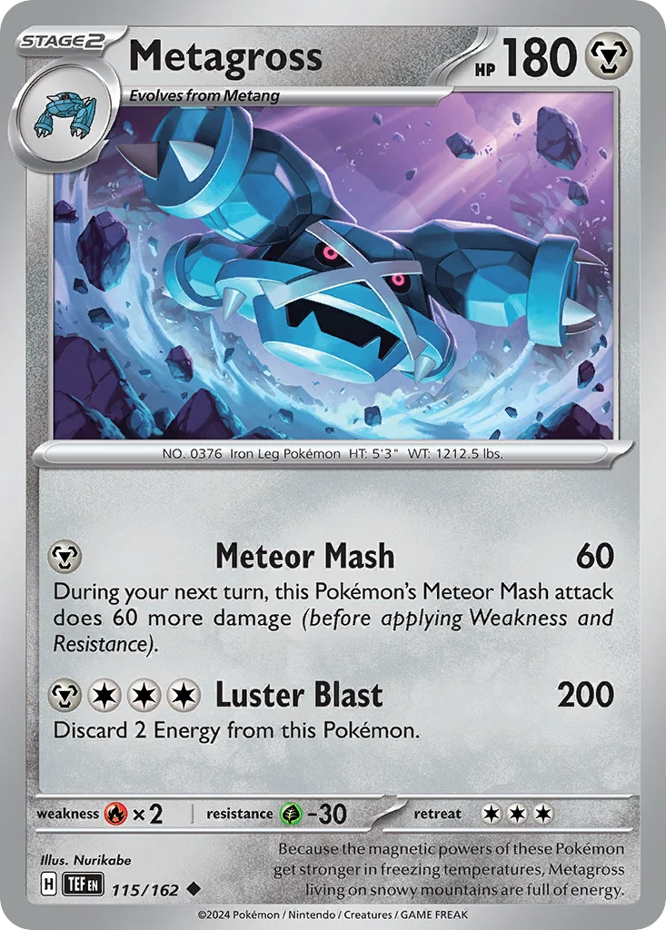 Metagross Pokemon card
