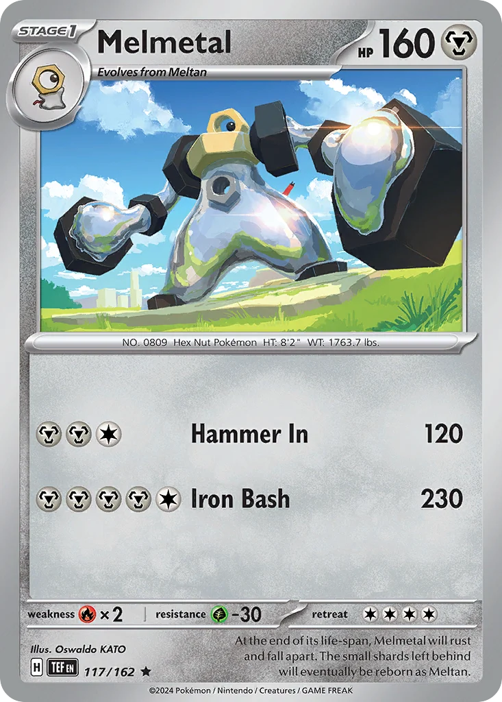 Melmetal Pokemon card