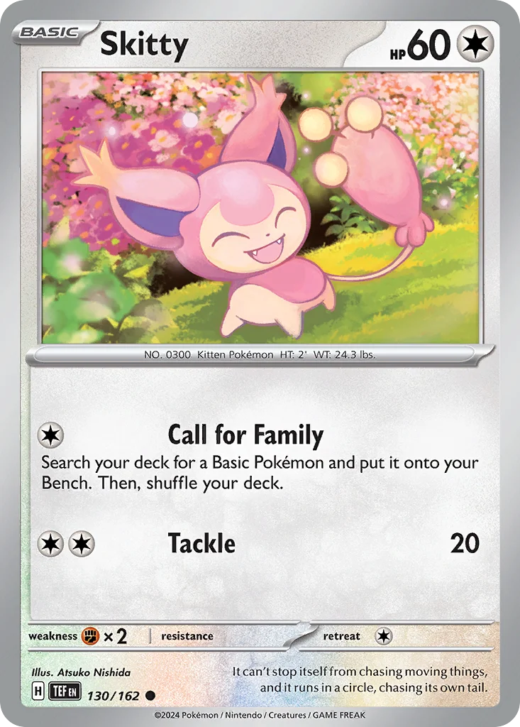 Skitty Pokemon card