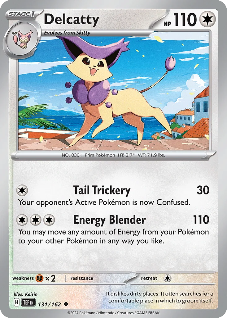 Delcatty Pokemon card
