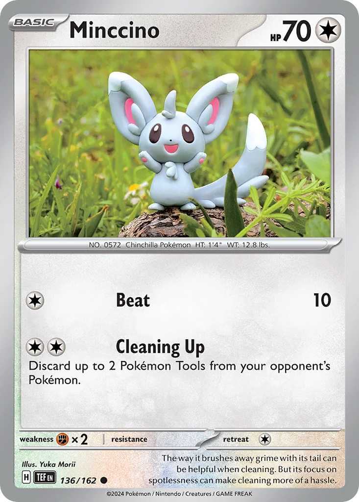 Minccino Pokemon card