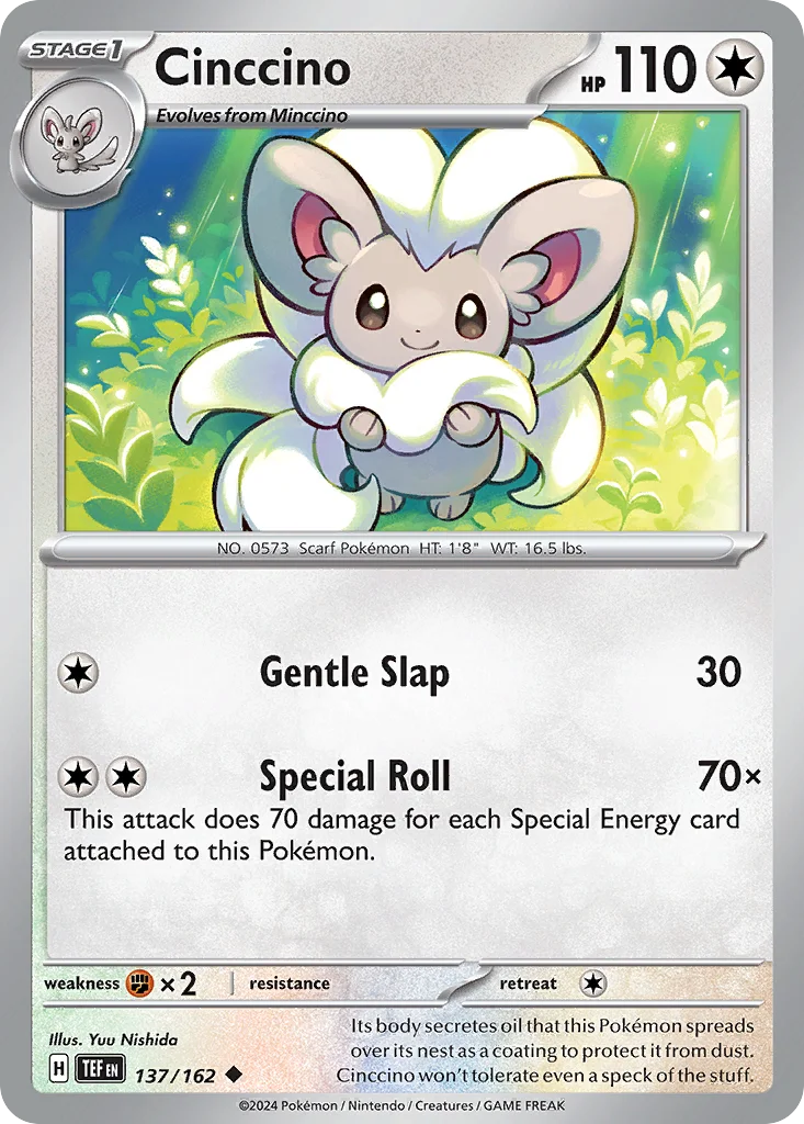 Cinccino Pokemon card