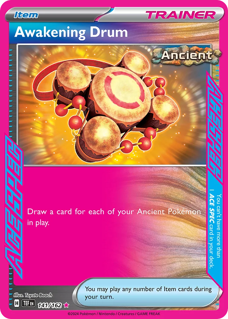 Awakening Drum Pokemon card