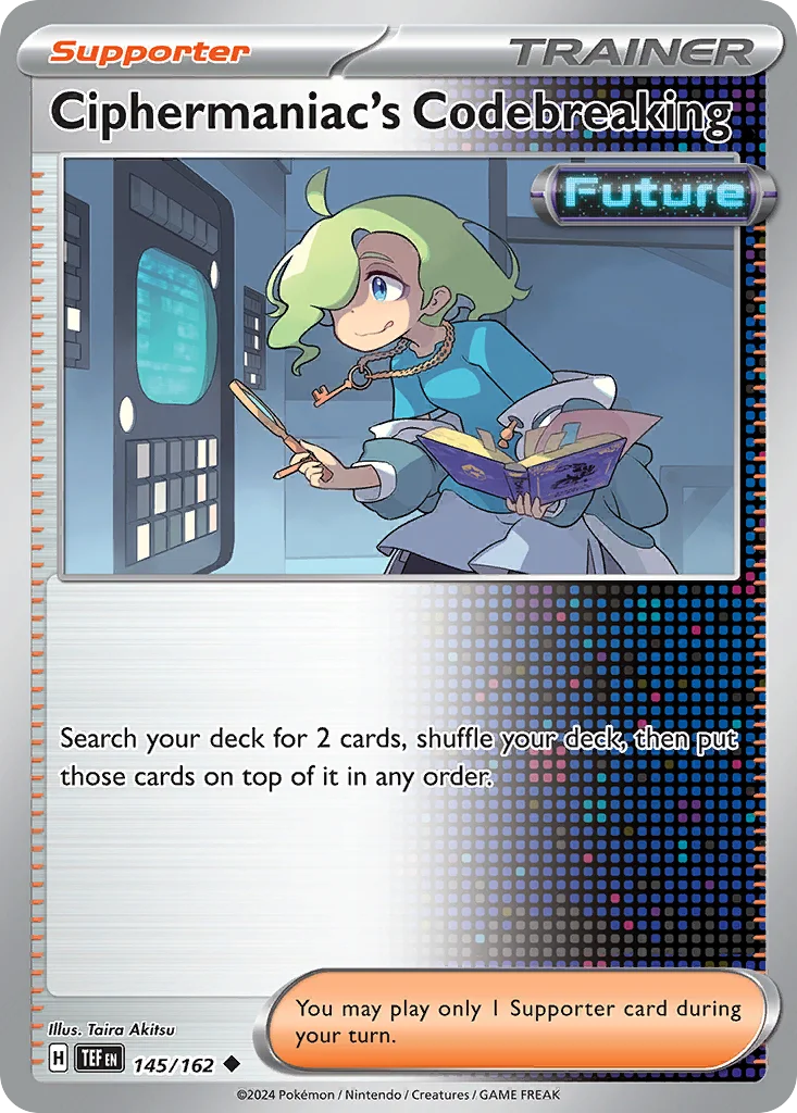 Ciphermaniac's Codebreaking Pokemon card