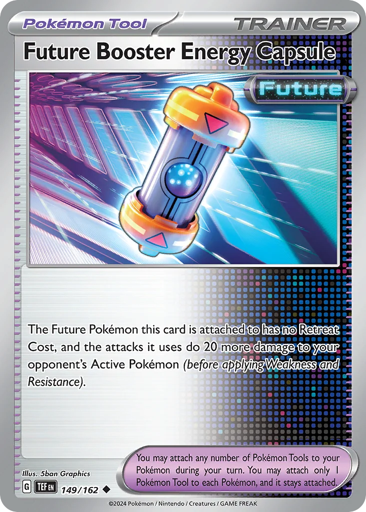 Future Booster Energy Capsule Pokemon card