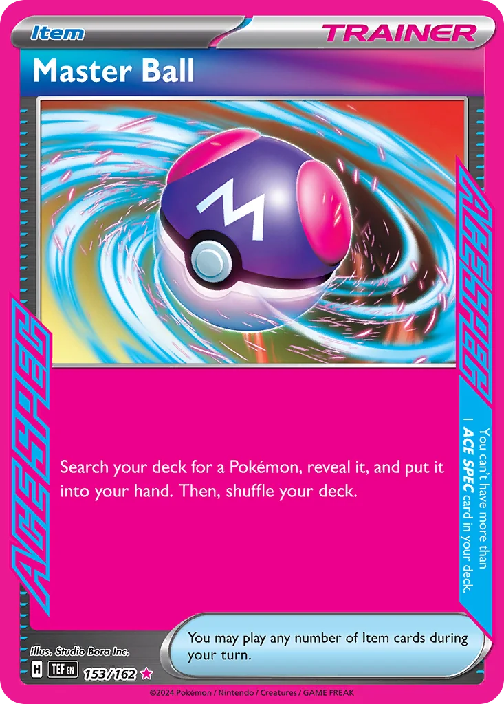 Master Ball Pokemon card