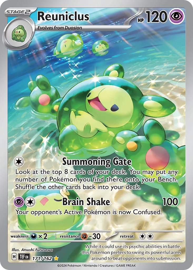 Reuniclus Pokemon card