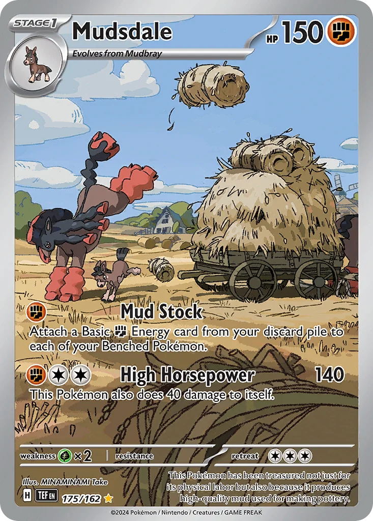 Mudsdale Pokemon card