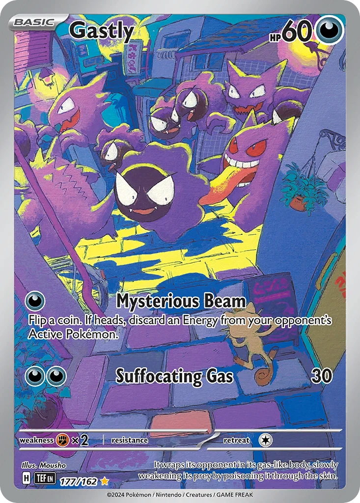 Gastly Pokemon card