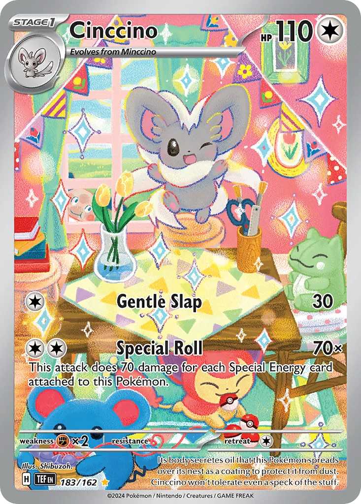 Cinccino Pokemon card