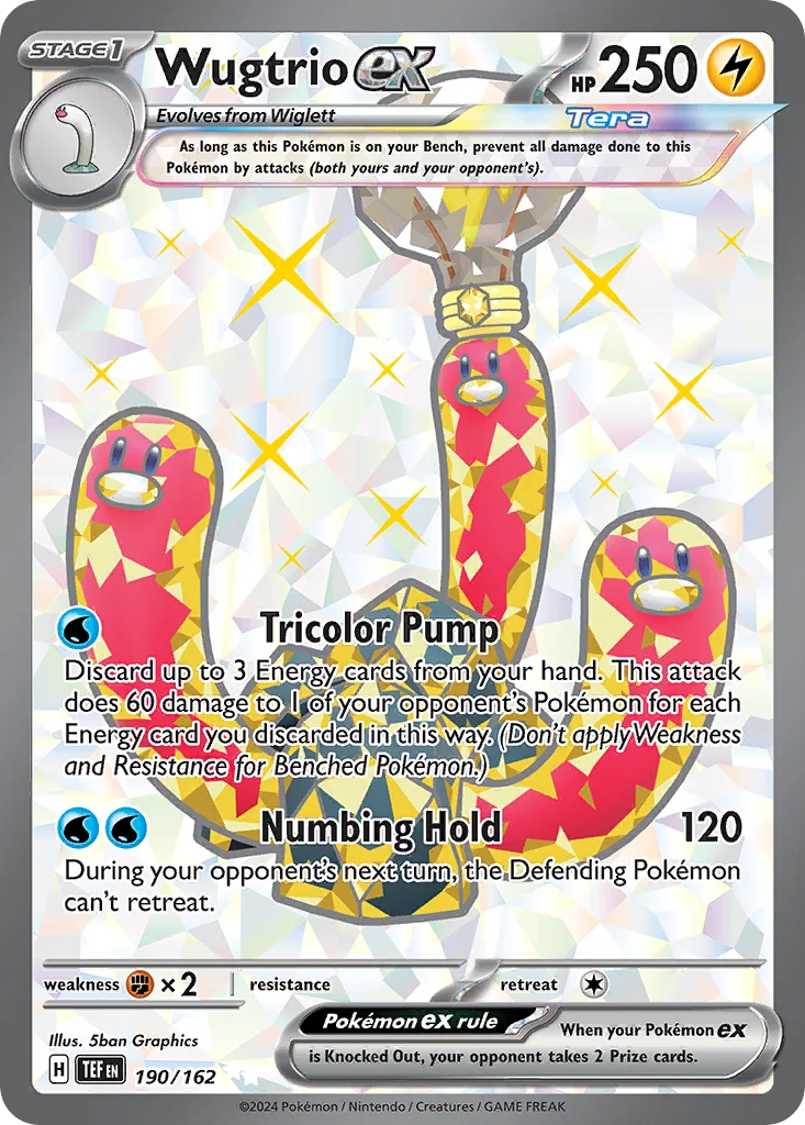 Wugtrio ex Pokemon card