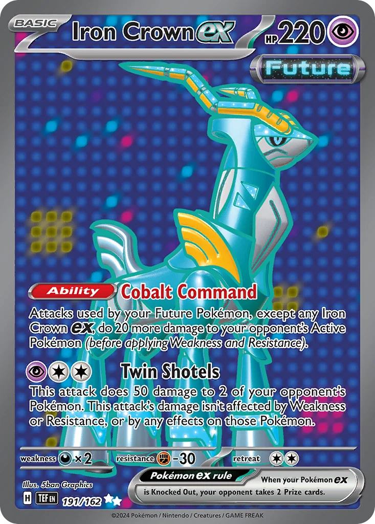 Iron Crown ex Pokemon card