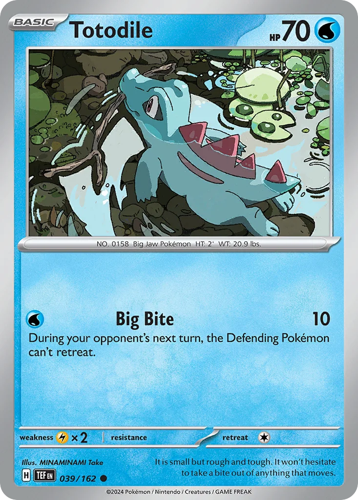 Totodile Pokemon card