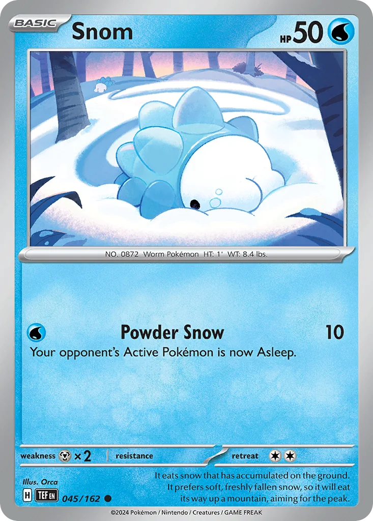 Snom Pokemon card