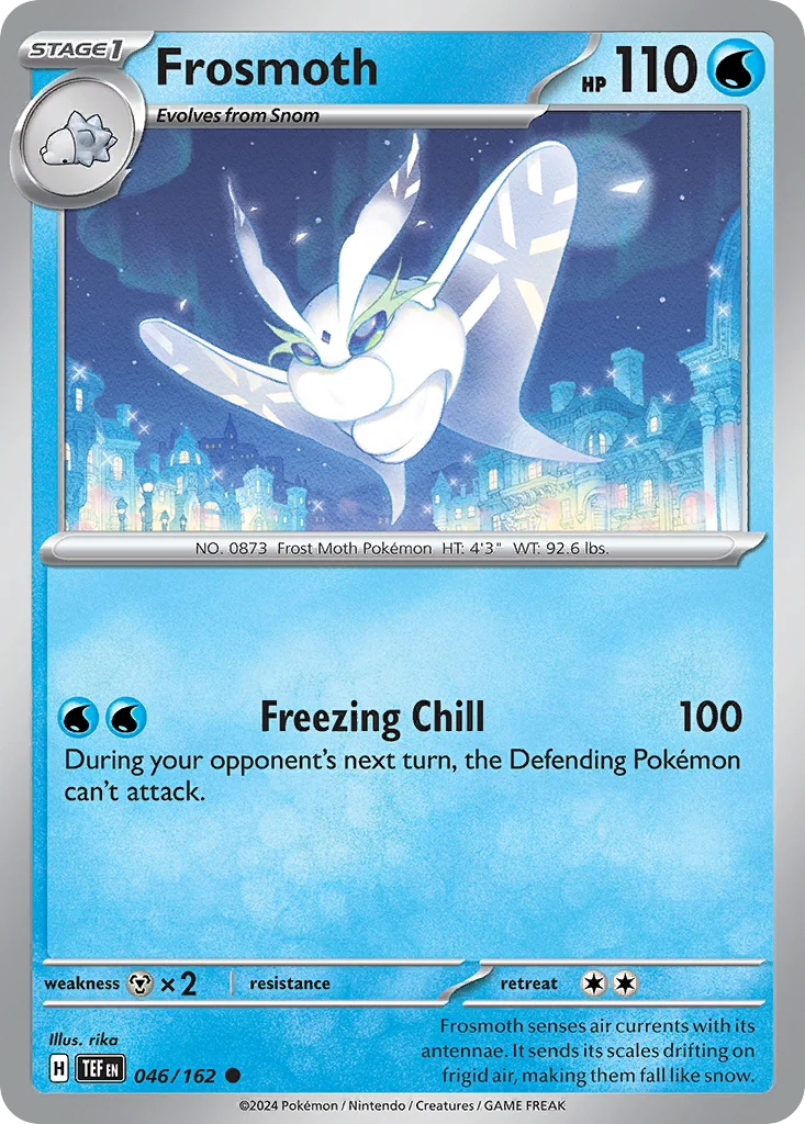 Frosmoth Pokemon card