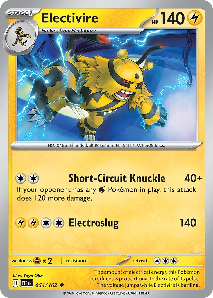 Electivire Pokemon card