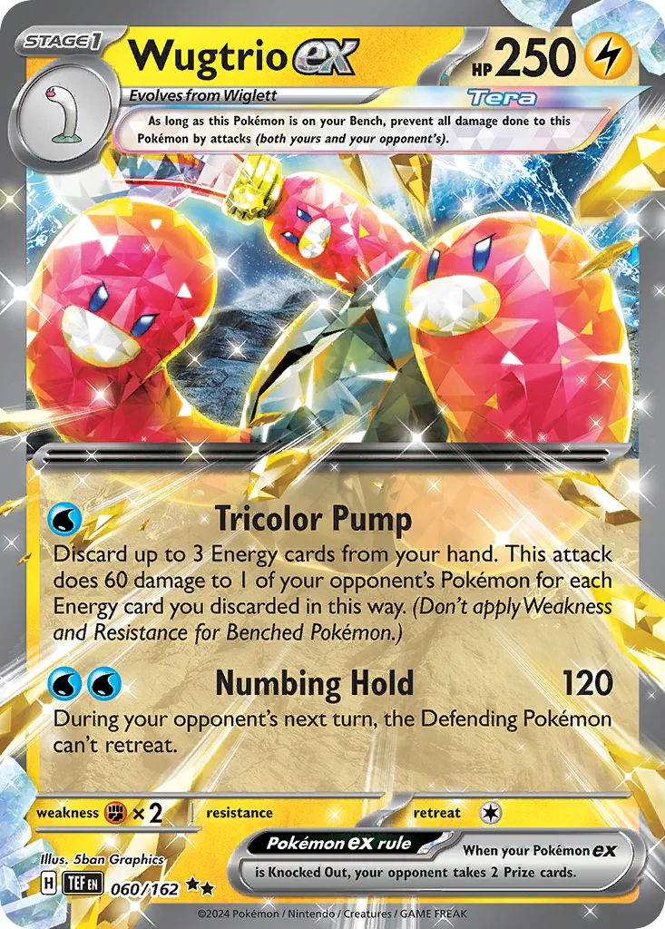 Wugtrio ex Pokemon card