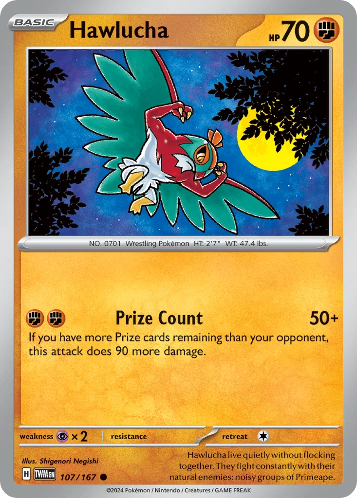 Hawlucha Pokemon card