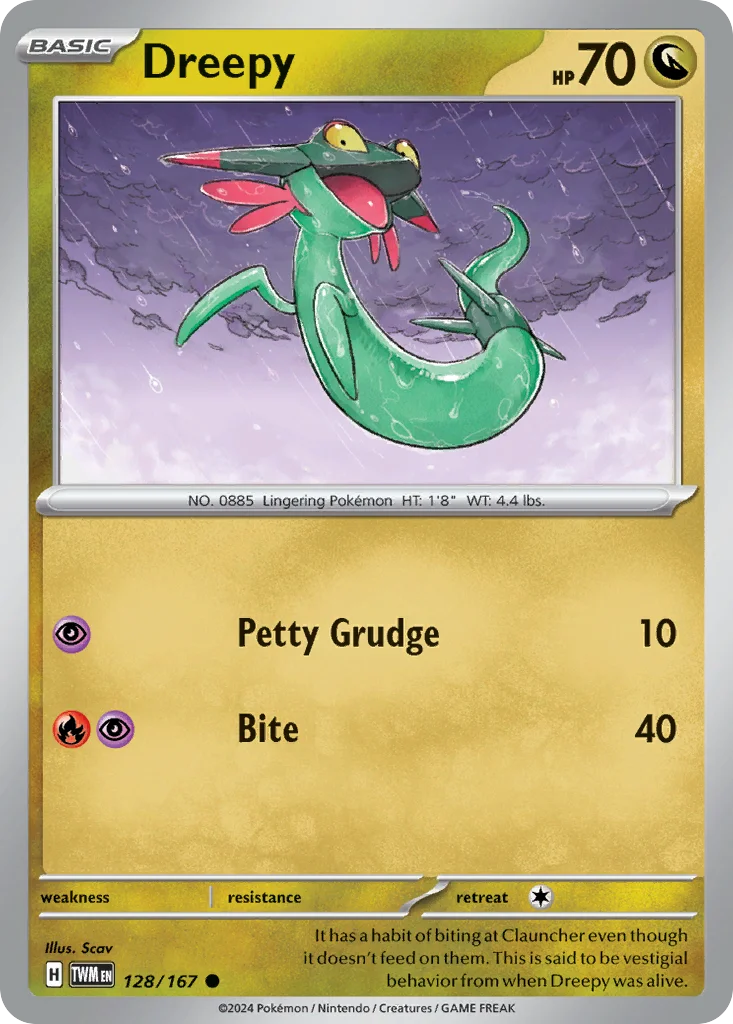Dreepy Pokemon card