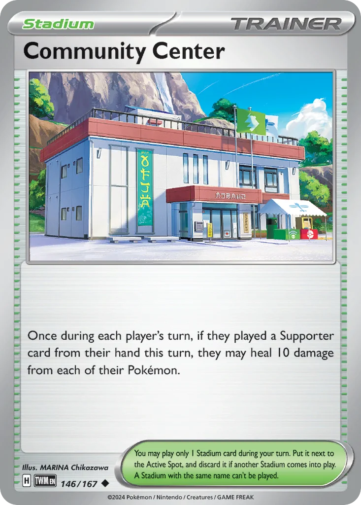 Community Center Pokemon card