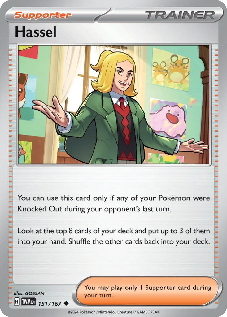 Hassel Pokemon card