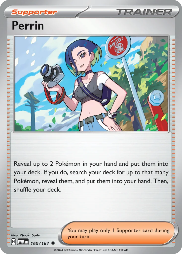 Perrin Pokemon card