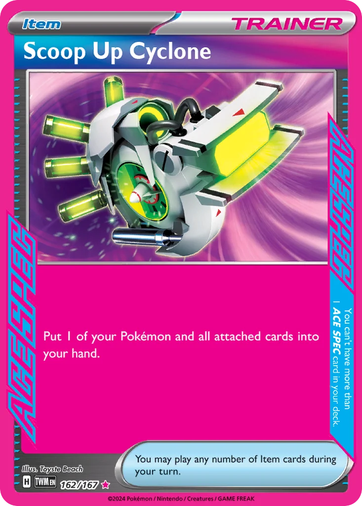 Scoop Up Cyclone Pokemon card