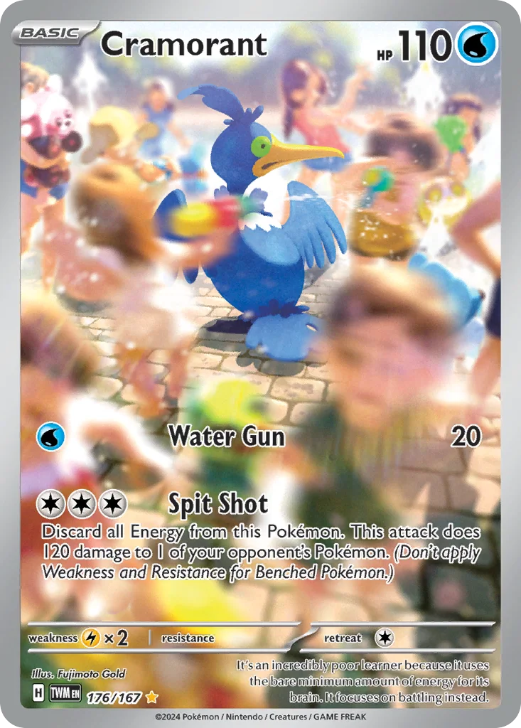 Cramorant Pokemon card