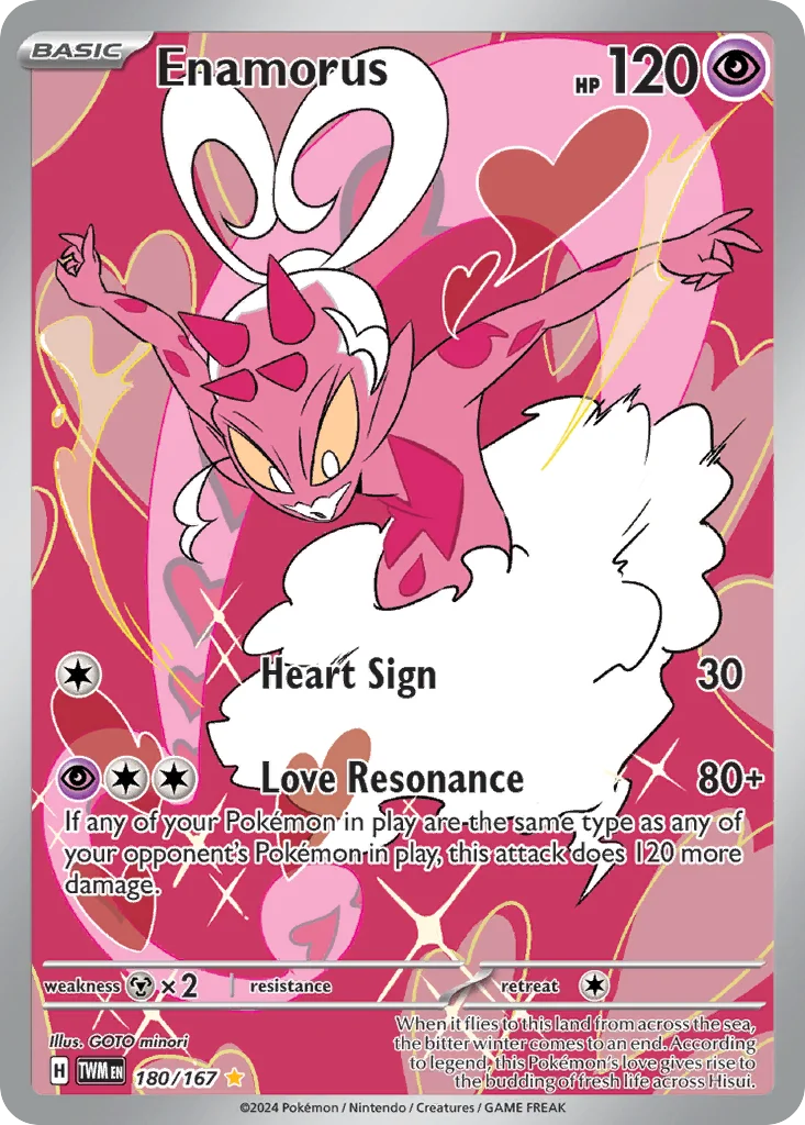 Enamorus Pokemon card