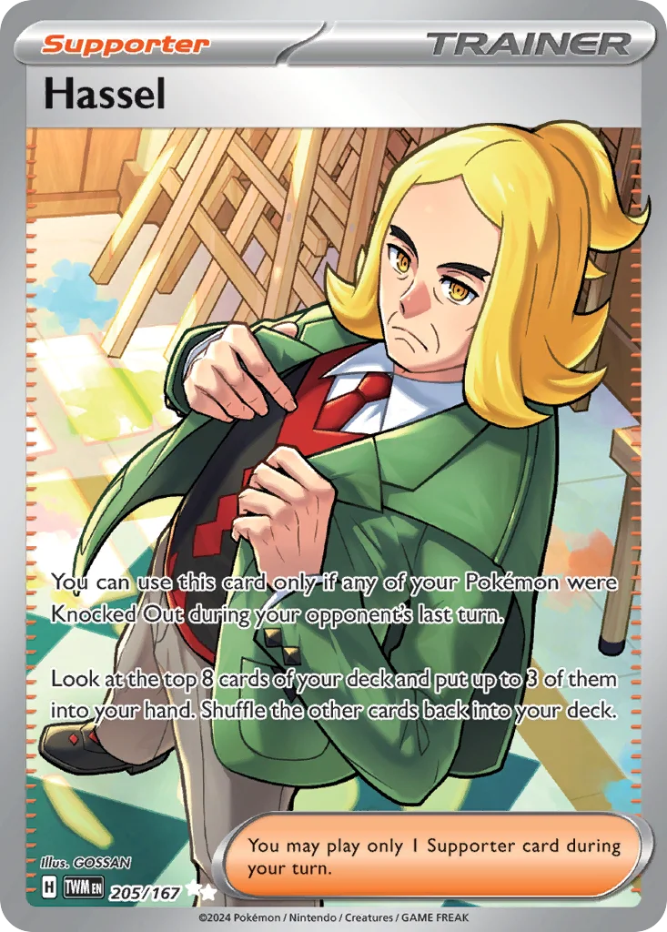 Hassel Pokemon card