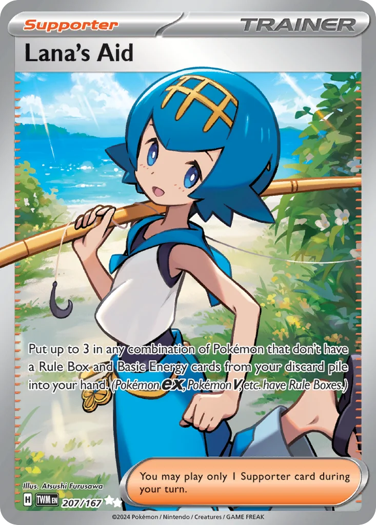 Lana's Aid Pokemon card