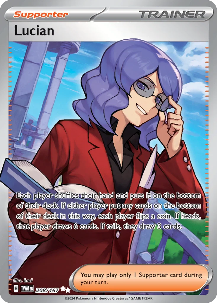 Lucian Pokemon card