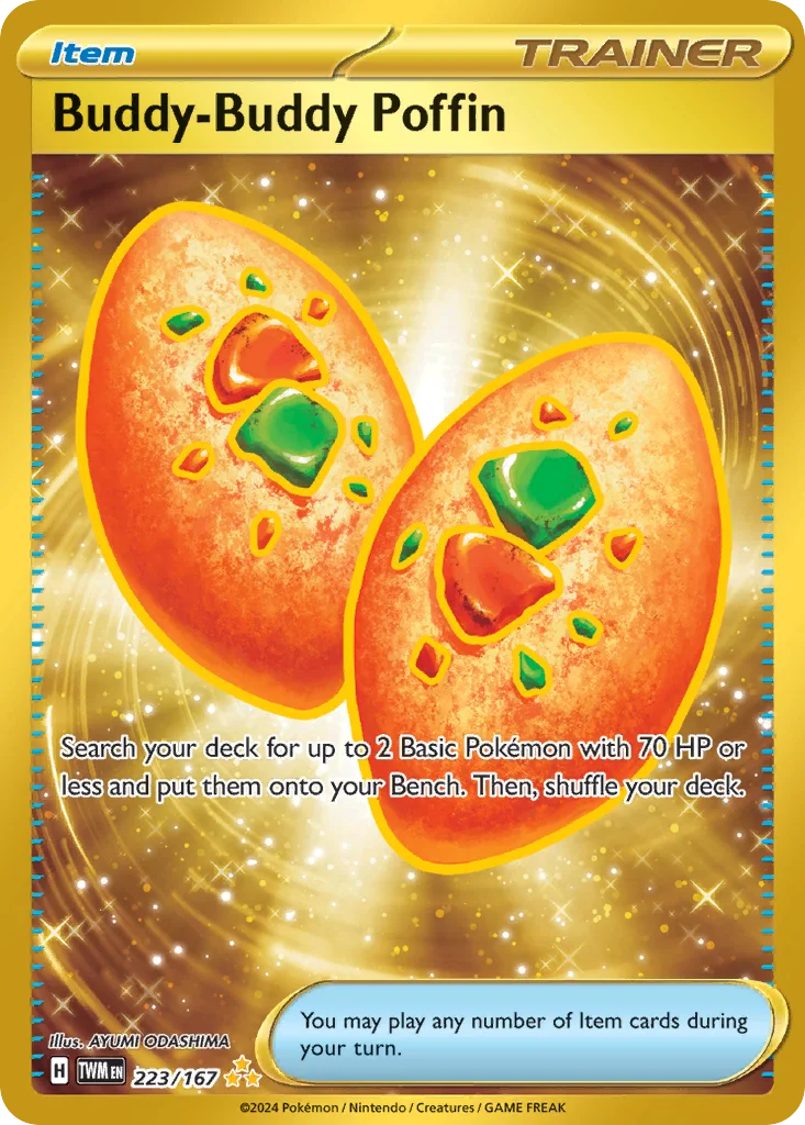 Buddy-Buddy Poffin Pokemon card