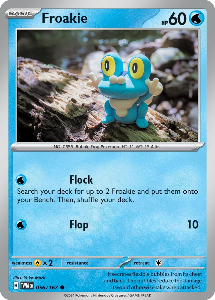 Froakie Pokemon card