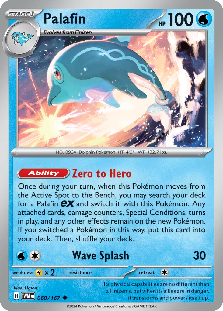 Palafin Pokemon card